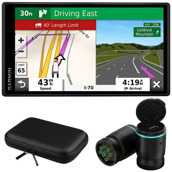 5" Sat Nav GPS EVA Hard Case Holder for Garmin dezl 560LMT 560LT